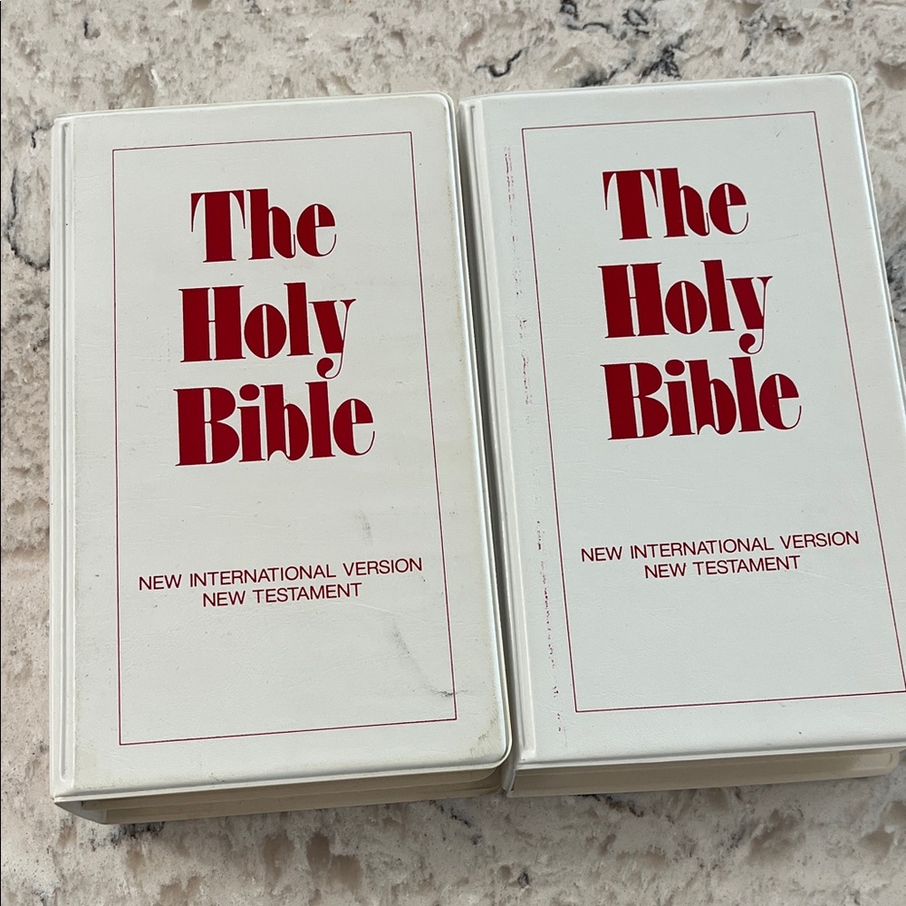 Holy Bible Set on cassette tape.
